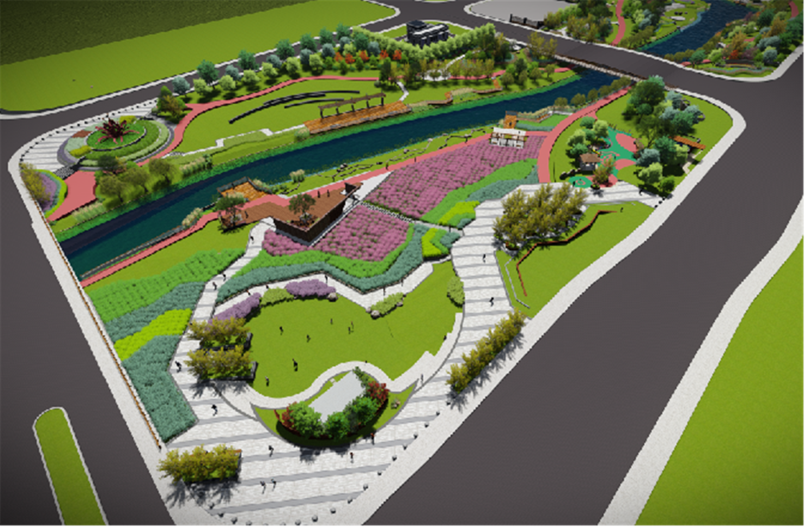 象山大目灣清源河綠化景觀項目